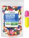 XPRS Nutra Μέγεθος 00 Κενές κάψουλες - 500 Count Empty Gelatin Κάψουλες - Χάπια DIY Καψάκιο Γέμισμα - Γέμισμα χάπια Gel Caps για Do-It-Yourself Συμπληρώματα (Multi Color)