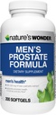 Nature's Wonder Men's Prostate Formula με Saw Palmetto, Beta-Sitosterol & Lycopene, 200 Softgels, 100 Ημέρες Προμήθεια