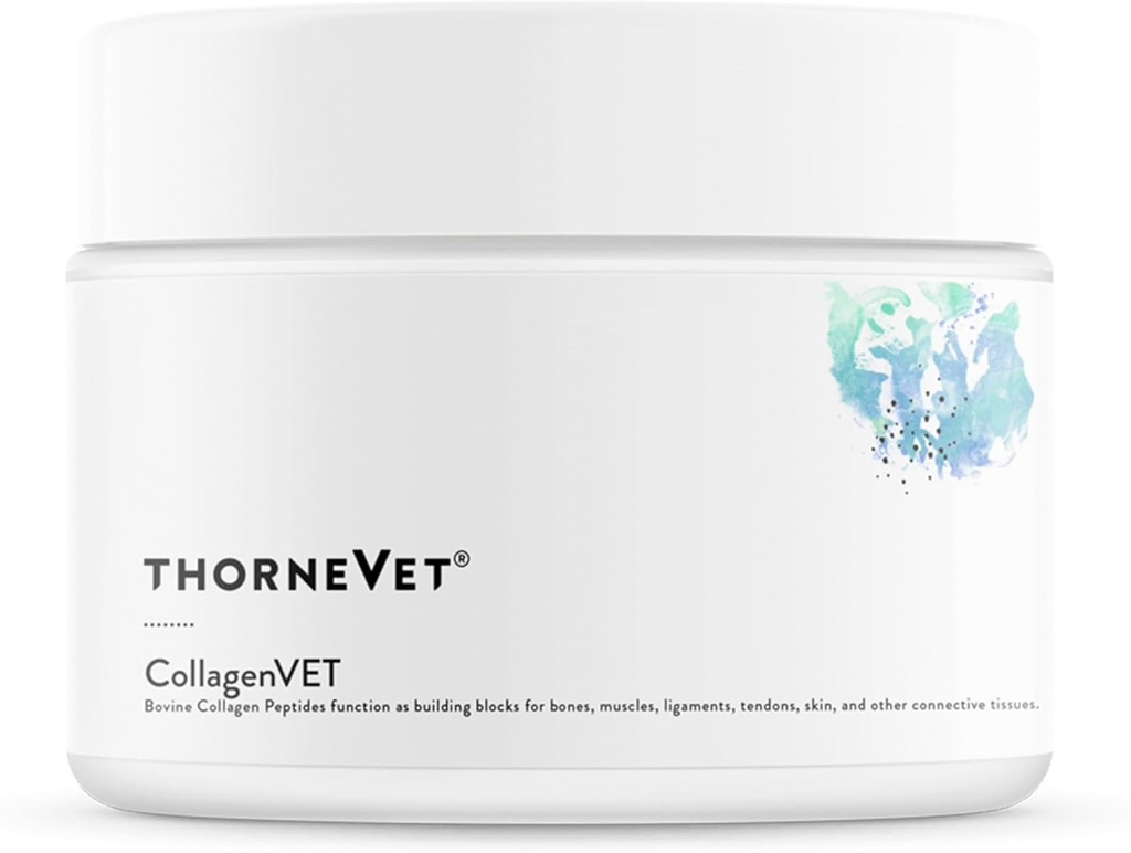 ThorneVet Collagen Supplement for Dogs & Cats – Toz Sağlıklı Anonim, Kaslar, Bones ve Skin - 75 Scoops