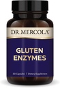 Δρ. Mercola Ένζυμα Γλουτένης, 30 Κάψουλες, Μη ΓΤΟ, Χωρίς Γλουτένη, Χωρίς Σόγια