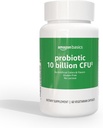 Basics Daily Probiotic, 10 Billion Active Cultures, Υποστήριξη Digestive και Εντερογενής Υγεία, Κάψουλα, 60 Count, Δύο Μήνες Προμήθεια
