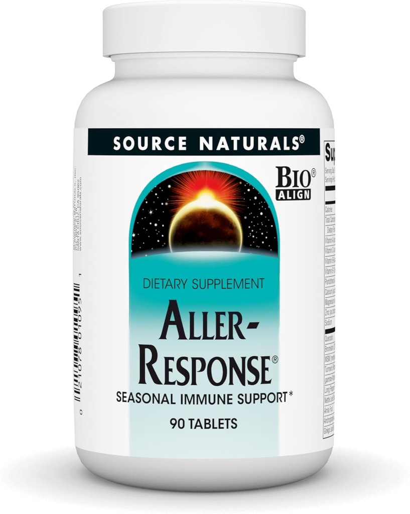 Source Naturals Aller- Response - Εποχική Ανοσολογική Υποστήριξη - 90 δισκία