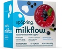 UpSpring Milkflow Electrolyte Θηλασμός συμπλήρωμα ποτό Mix Fenugreek-Δωρεάν, Moringa & Blueberry Acai Γεύση, συμπλήρωμα γαλακτοπαραγωγής για την υποστήριξη της προσφοράς μητρικού γάλακτος και την αποκατάσταση ηλεκτρολυτών, 16 Mixes