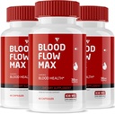 (3 Pack) Μέγιστη ροή αίματος κάψουλες, BloodFlow Max Advanced Strength Healthy Flow Levels Support Supplement, Blood Flow Max Συνολικά Όλα τα χάπια φυσικής ευεξίας Κριτικές (180 κάψουλες)