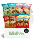 Prime Bites Protein Brownies Variety Pack Ξανθιές - Υψηλή πρωτεΐνη (19g), Collagen & πρωτεΐνη ορού γάλακτος, χαμηλή ζάχαρη - 8 Count Snack & κουτί δώρων