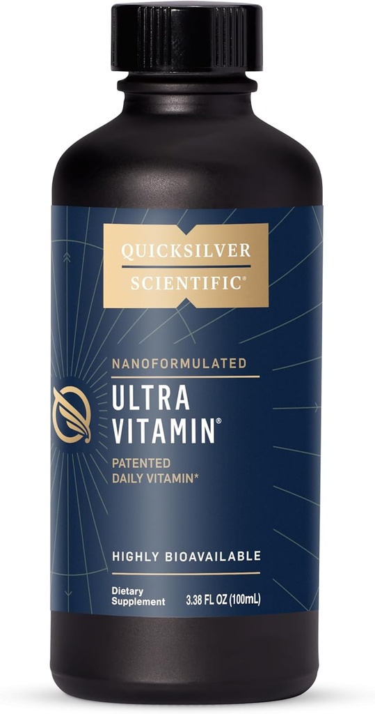 Hızlıca Bilimsel Liposomal Ultra Vitamini - Enerji, Liver Health & Brain Support - Bioaktif B Kompleks, C, D, E & K (100 ml) için Sıvı Çokvitamin ve Antioksi Supplement