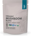 Fonksiyonlar Organik Mushroom Mix | Organik Mushroom Supplement Toz | 10 Mushroom Mix | Güçlü Gut, Enerji Mushroom Kompleks | Premium Mushroom Drink Toz - Vegan, Kosher, 2.12 Oz Oz