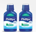 Γάλα μαγνησίας Phillips Laxative, Fresh Mint, 26 Fl Oz (πακέτο του 2)