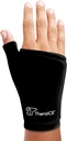 TheraICE Wrist Ice Pack Wrap Thumb Brace για είτε το χέρι για ζεστό & κρύο θεραπεία - Reuseable Soft Gel Glove for Injuries, Carpal Tunnel, Arthritis, De Quervain's Tenosynovitis - Ταιριάζει στους περισσότερους άνδρες - L/XL