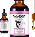 Köpekler için sıvı Collagen - Doğal Köpek Sıvı Kolajn Cilt ve Öner - Köpekleri Yardım ve Ortak Sağlık - Bacon Flavor / 2.02 Oz Oz