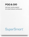 Supersmart - PQQ & Q10 (CoQ10) - Ισχυρό Αντιοξειδωτικό Χρησιμοποιείται για την προστασία των μιτοχόνδριων Μέχρι 20% για γήρανση κυττάρων 