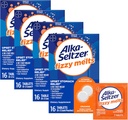 Alka-Seltzer Fizzy τήγματα, διαλύονται στη γλώσσα, Δεν χρειάζεται νερό, On-The-Go συμπλήρωμα διατροφής αντιόξινα δισκία, για την ανακούφιση του περιστασιακού καψίματος και οξύ δυσπεψία *, Πορτοκαλί Γεύση, 64 κόμης