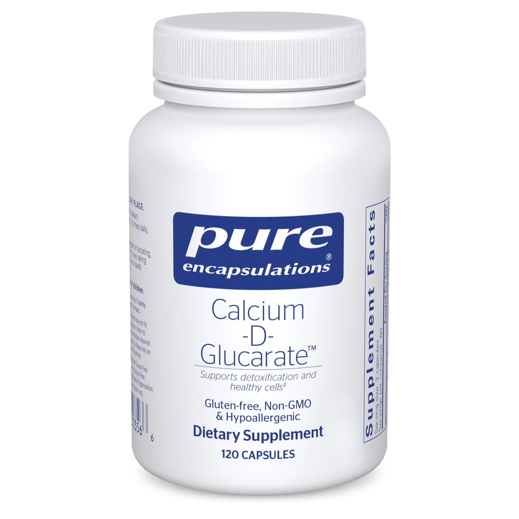 Saf Encapsulationsuba-D-Glucarate | Liver, Lungs, Meme ve Kolon* | 120 Capsules
