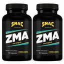 SNAC ZMA Το αρχικό συμπλήρωμα αποκατάστασης & ύπνου, προωθεί την αποκατάσταση των μυών, την ανοσοποιητική υποστήριξη & τον αποκαταστάτη ύπνου με ψευδάργυρο, μαγνήσιο & βιταμίνη B6, 180 κάψουλες Veggie (2 πακέτο των 90 Count)