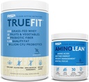 AminoLean Pre Workout Energy (Mavi Raspberry 30 hizmet) TrueFit protein Toz (Vanilla 2 LB) ile