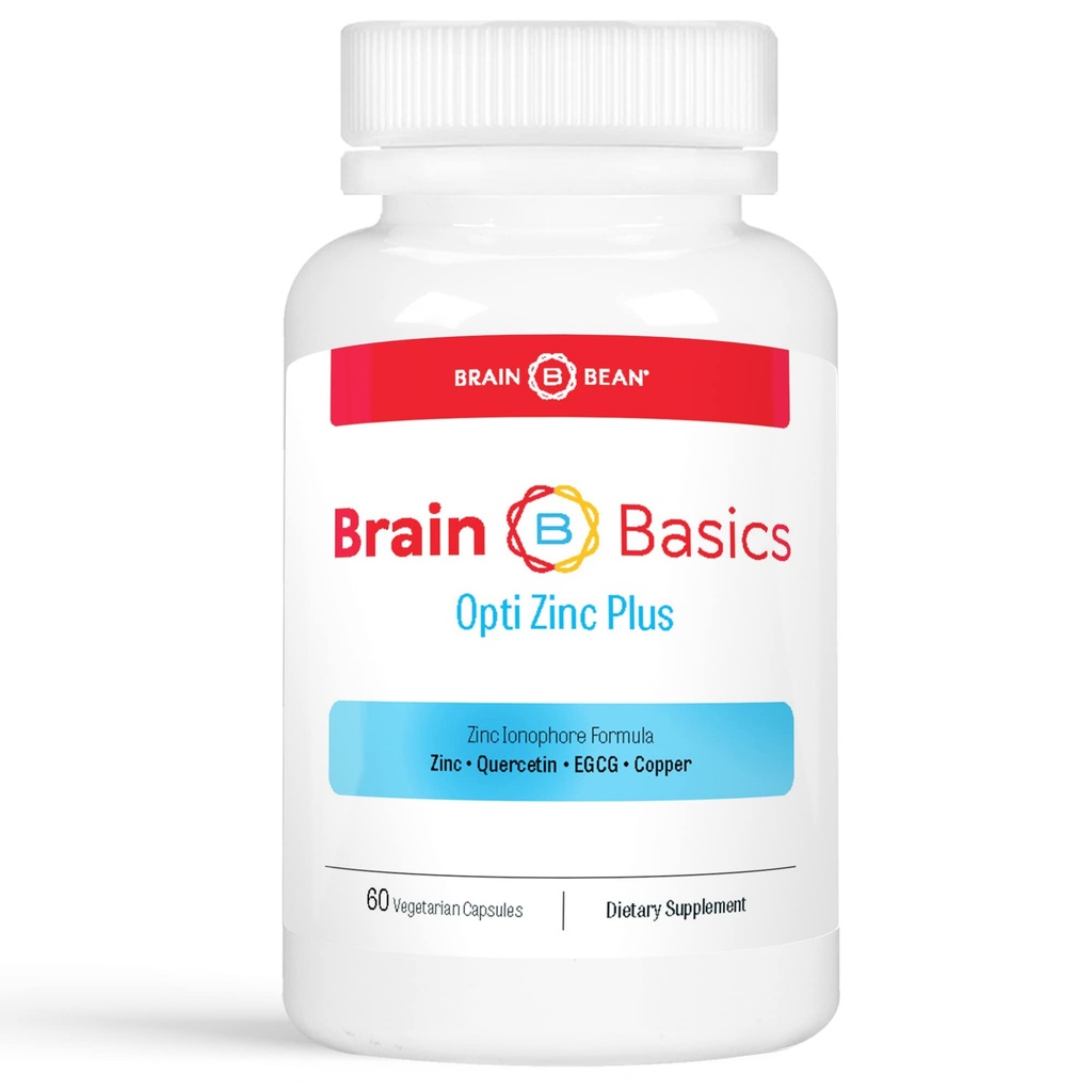 Beyin Temelleri Opti çinko Plus - Quercetin, EGCG ve Copper. Immune Support Formula - 60 Tabletler