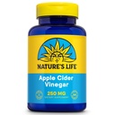 Nature's Life Apple Cider Vinegar 250mg | 87 mg Acetic Acid (250 VegCaps)