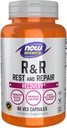 Şimdi Gıdalar Spor Beslenme, R&R Rest ve Onarım, Kurtarma*, Restful Sleep*, Korumalı Gizemi, Takip Et Soreness*, Vegan, NGMO, 90 Veg Capsules