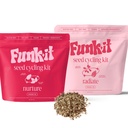 Funk It Wellness Tohum Bisiklet Kit | Organik PMS Relief | Monthly Supply | Soothe Cramps, Hormonal Acne, Mood Swings ve General PMS | Natural | PMS Relief PMD Support | 100% Plant Based