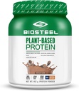 BIOSTEEL Elite Plant-Based Recovery Vegan Protein with Brown Rice protein, Pea protein ve Hemp Protein, Çikolata Flavor, 14 Hizmet, Gluten-Free