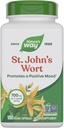 Nature's Way St. John's Wort Herb, Προωθεί ένα Θετικό Outlook*, 700 mg ανά 2-Capsule Service, Μη-GMO Project Επαληθευμένο, Vegan, 180 κάψουλες (Packaging May Vary)