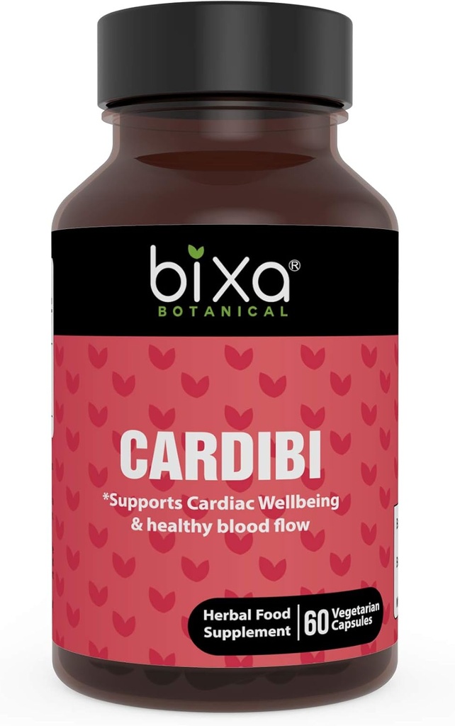 Ayurvedic φυσικό φυτικό συμπλήρωμα CARDIBI κάψουλες καθαρής αυθεντικής ποιότητας 60 κάψουλες Veg (450mg) (με Arjuna, Guggul, Punarnava, Trikatu σκόνη και εκχύλισμα σκόρδου)