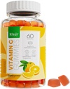 Khair Halal Vitamin C Gummies - GMO, Gluten-Free, Gelatin-Free, Vegetarian - Immune Support Gummies, Halal Yetişkinler ve Çocuklar için Vitaminler - 60 Gummies