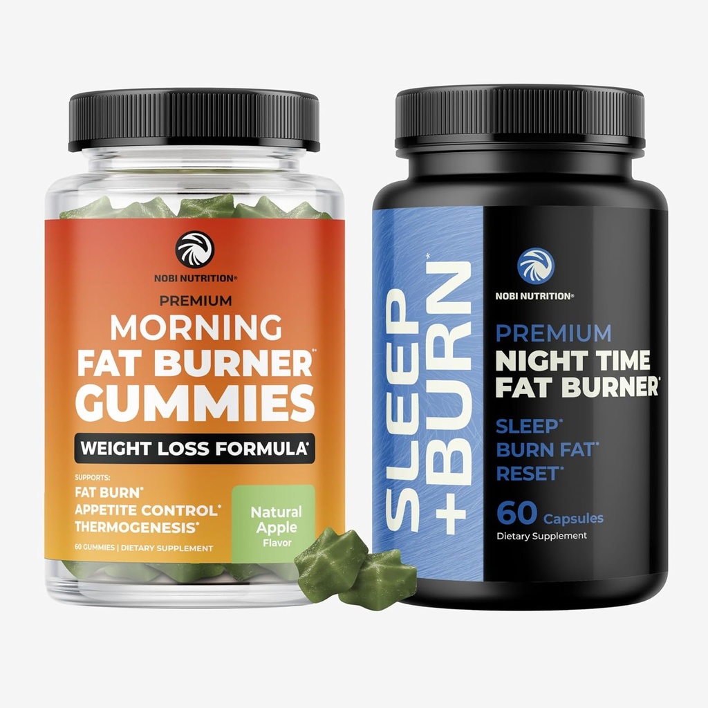 Fat Burner Gummies and Night Time Fat Burner 