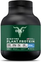Bolt Biozyme Plant Protein | Superfood Phycocyanin ve Ayurvedic Herbs ile Vegan Protein | 2Lb / 32oz, 26 Hizmet | Maddi Vanilla