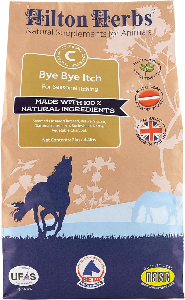 Hilton Βότανα 70404 Bye Bye Itch Equine Συμπλήρωμα 1 Τεμάχια 4.4lb