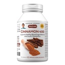 ANDREW LESSMAN Κανέλα 400mg - 30 Κάψουλες - Υψηλή ισχύς, τυποποιημένο εκχύλισμα. Χωρίς Πρόσθετα. Μικρά Εύκολα Καταπιείτε Καψάκια