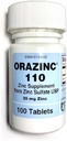 Mericon Industries Orazinc 25 mg çinko Supplement | çinko Health Supplements for Hormon Yönetmeliği, Health (100 çinko Tabletleri)