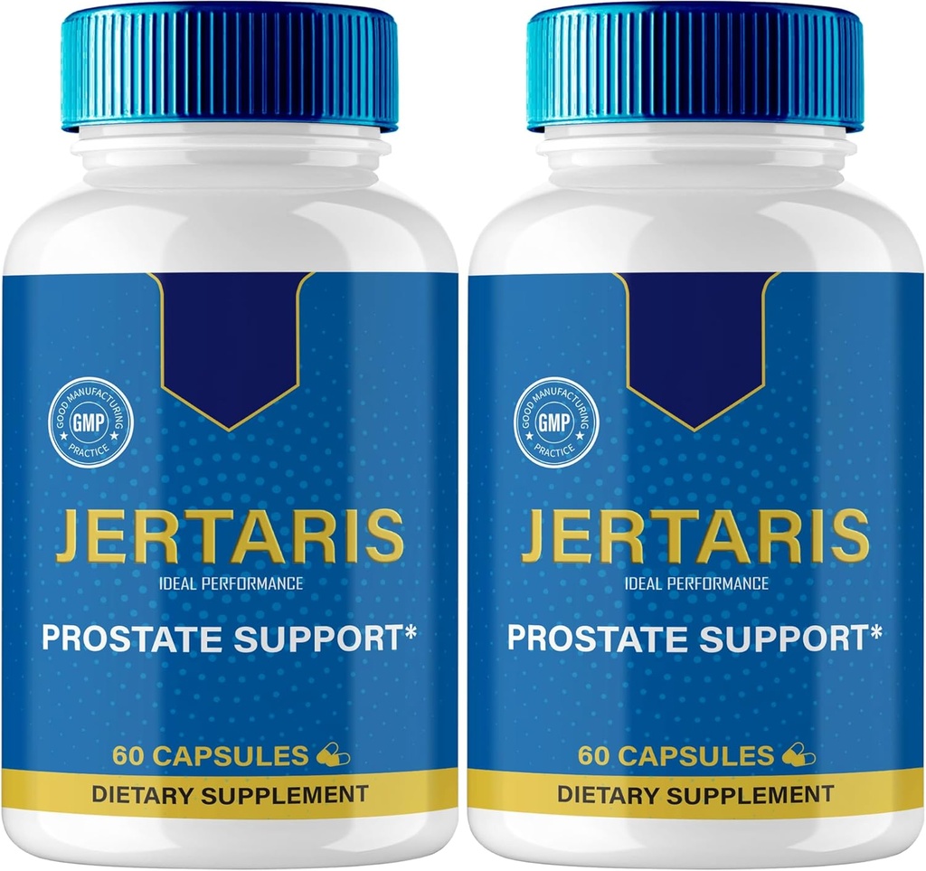 IDEAL PERFORMANCE Jertaris Capsules, Jertaris Prostate Health Supplement Pills - Ekstra Güçlü, Jertaris Supports Prostate Heath All Natural Formula, Jerta RIS Capsules, Jer Taris Yorumları (2 Paket)