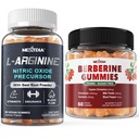 L arginnine Gummies + Berberine Supplement 1500 mg
