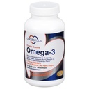 Omega-3 Enteric-Coated Fish Oil Supplements, Triglyceride Form, 1100 mg Total Omega-3 Fatty Acids, Non-Dairy ve Gluten-Free, Special Enteric Paint Softgels for No Fishy Burps - 180 Count