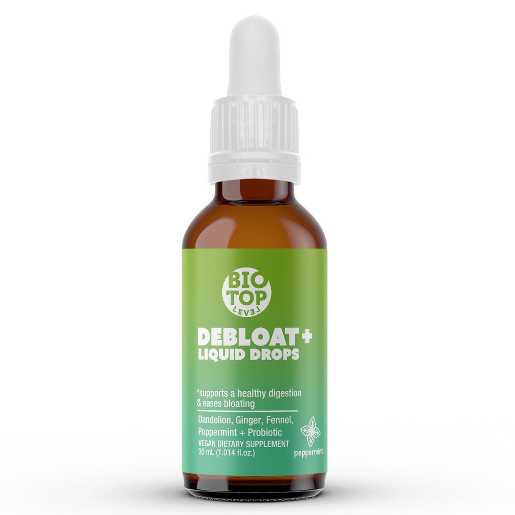 Doğal Gaz ve Bloklama Yardımı için Organik Sıvı Ölüyor, Dandelion, Ginger, Fennel, Peppermint, Sugar-Free 1.0 Fl Oz.