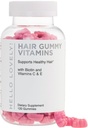 Saç Vitaminleri Gummies - Biotin 5000 mcg with Vitamin E, C & Çinko, Kadınlar ve Erkekler için Saç Büyüme Vitaminleri - Güçlü, Güzel Saç, Skin & Nails Tamam, Non-GMO & Gluten-Free - 120 Gummy Bears