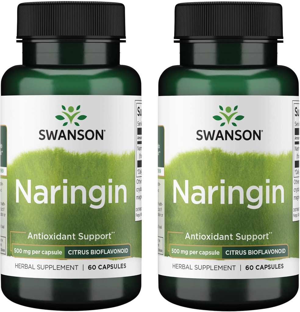 Swanson 500 Milligrams 60 Capsules (2 Pack)