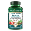 Triple Action Prostate Ultimate Formula - Erkeklerin Prostate Supplement - çinko, Saw Palmetto, Pygeum, Candy Seed Oil Extract & Phytosterols - Destekler Urinary Flow, Bladder & Heart Health - 60 Capsules