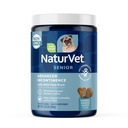 NaturVet Senior Advanced Incontinence Dog Supplement – Helps Support Dog's Bladder Control, Normal Urination – Synergistic Assembly of Botanicals – 120 Ct. Soft Chews