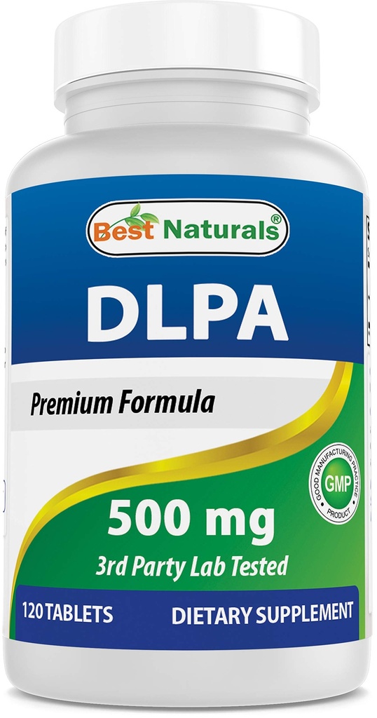 Best Naturals DLPA 500 mg 120 δισκία