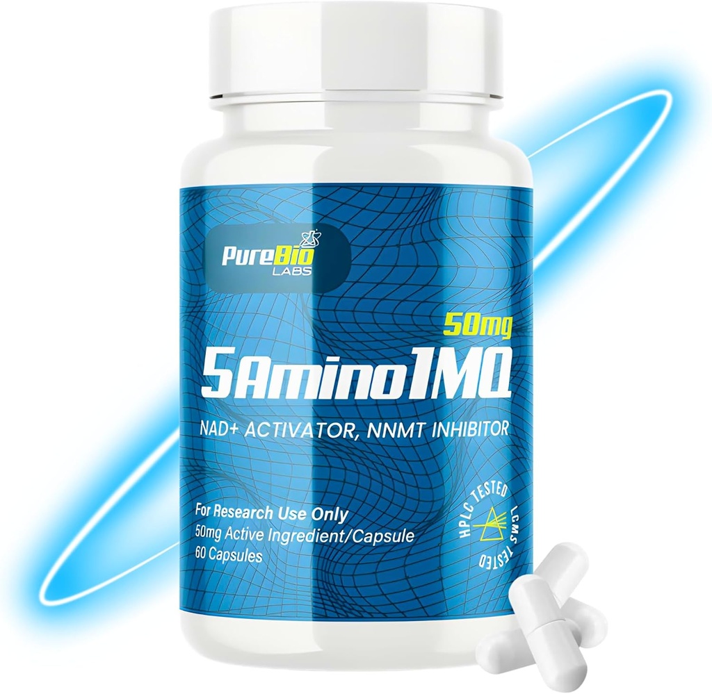 Elite 5A-1-Molecule (50mg), NAD+ Activator & NNMT Inhibitor, Advanced Metabolic Support & Fitness Complex, Υψηλής καθαρότητας, Κατασκευασμένο στις ΗΠΑ - 60 κάψουλες