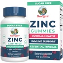 MaryRuth Organics çinko Gummies | çinko Supplements | Immune Support Supplement | Essential Mineral | Pectinive | Genel Sağlık & Wellness | 14 & Up | Vegan | Non GMO | 30 Servisler