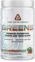 Core Nutritionals Greens | Premium Superfood Reds & Greens Mix | 5 Milyar CFU Probiyotikler, Digestive Enzymes, & Antisoxy | 30 Servisler (Chocolate Decadence)