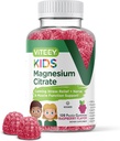 Viteey Kids Magnezyum Citrate Gummies - Destekler Sleep Aid, Calm Gummies, Kas Relaxer, Optimal Rahatlama - Vegetarian, Gelatin Free, Gluten Free, GMO Free - Tasty Chewable Raspberry Flavored Gummy