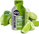Gu Energy Roctane Ultra Endurance Energy Gel, On-Go Sports Nutrition for Run, Biking, Hiking veya Skiing, Salted Lime, 24Count