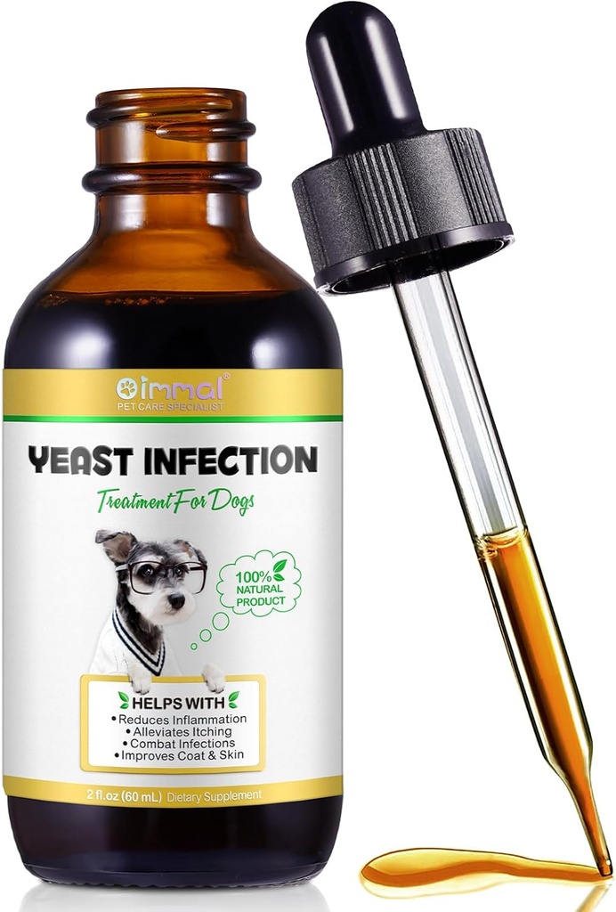 Köpekler için Enfeksiyon Tedavisi, Doğal Destekler Köpek Sağlıklı Itch Yardımı, Kulak Enfeksiyon Tedavisi, Köpekler Alerji Yardımı, Inflammation Relief & More (1parça)