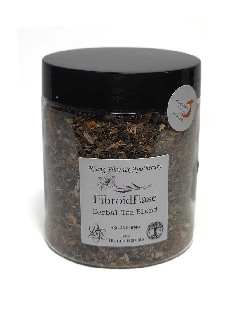 Rising Phoenix Apothecary Fibroid Ease Herbal Tea Blend - Loose Tea (8oz)