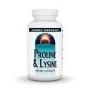 Source Naturals Proline & Lysine, 550 mg - 120 Tablet