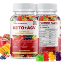 Keto Apple Cider Vinegar Gummies, Keto ACV Gummy Diyet Supplement, Advanced 1500 mg ACV Gummies with Folate, B12 SatılıkB6 ve Kadınlara Destek, Gelatin- Free, Vegan & Non-GMO (Multi-Flavor)